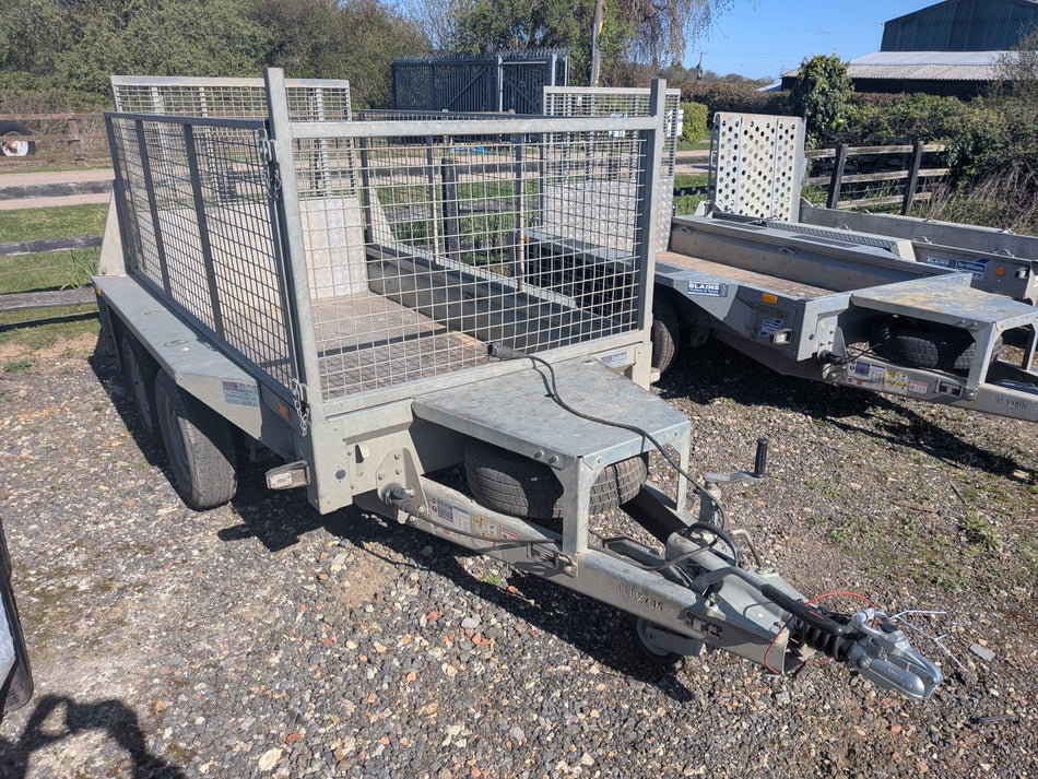 2015 - Ifor Williams GX84 Plant Trailer with Mesh Sides