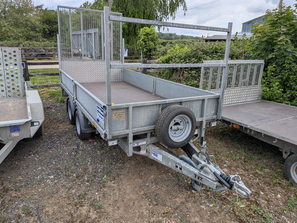 2019 - Ifor Williams LM125 Flatbed with 6ft High Ramp
