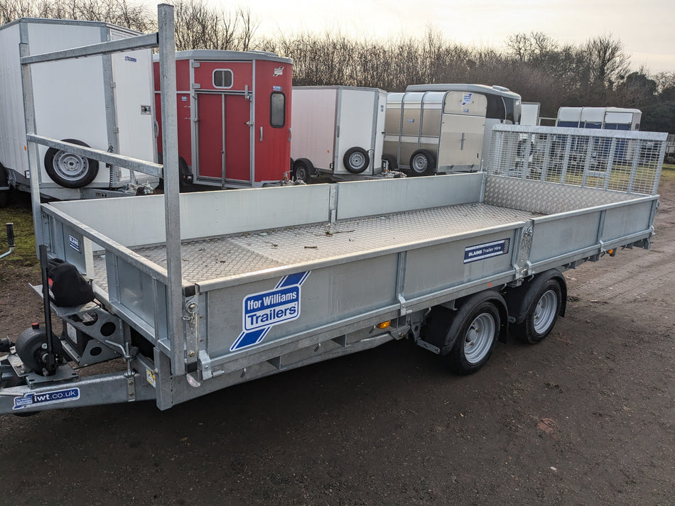 Ifor Williams CT166 16ft Tiltbed For Hire