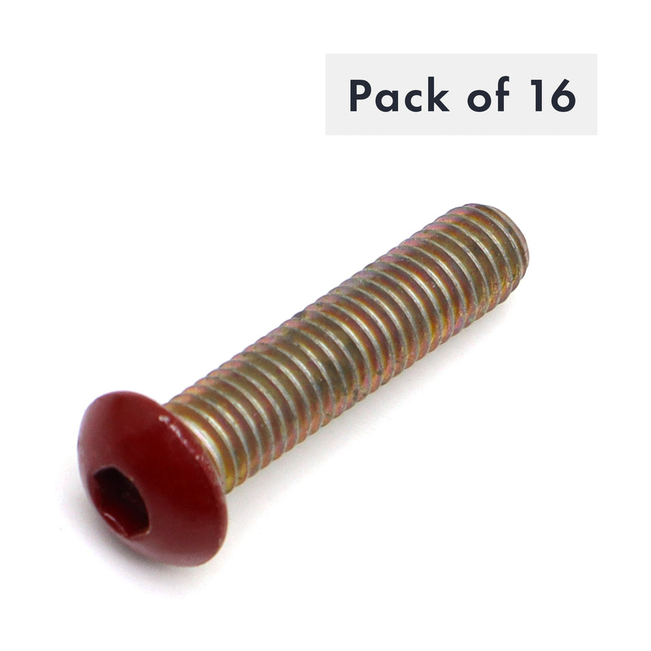 F0932ZPK-04A - Breast Bar Socket Head Screw (Red)