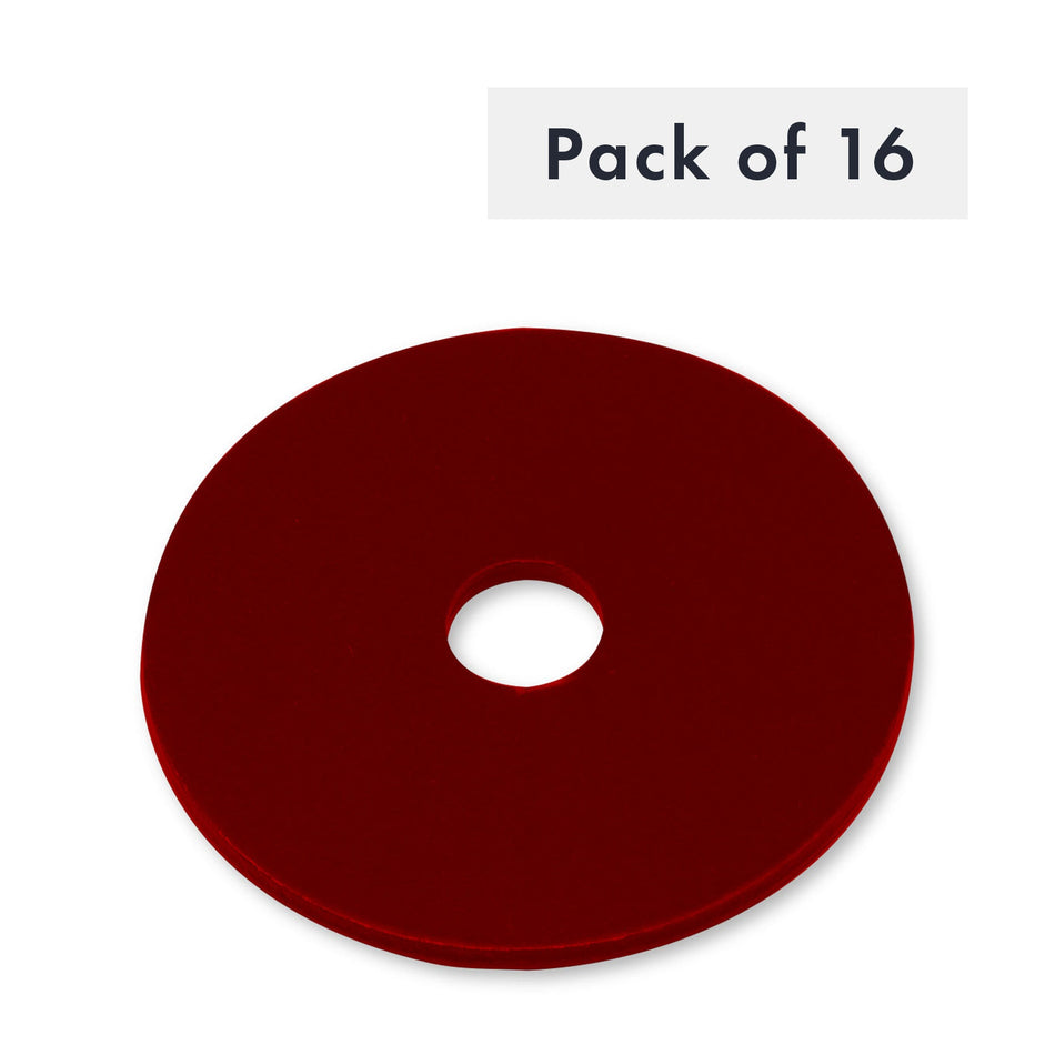 F1103ZPK-04A - Breast Bar Retaining Washer (Red)