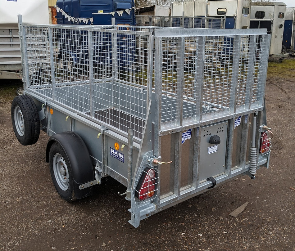 Ifor Williams GD84 Single Axle with Mesh Side Kit