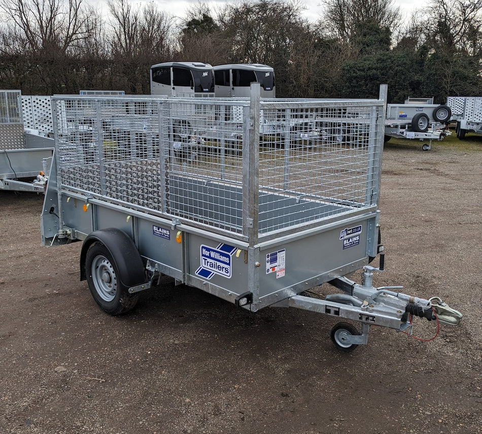 Gd84 Ifor Williams GD84 Single Axle with Mesh Side Kit – Blains Trailers & Tyres