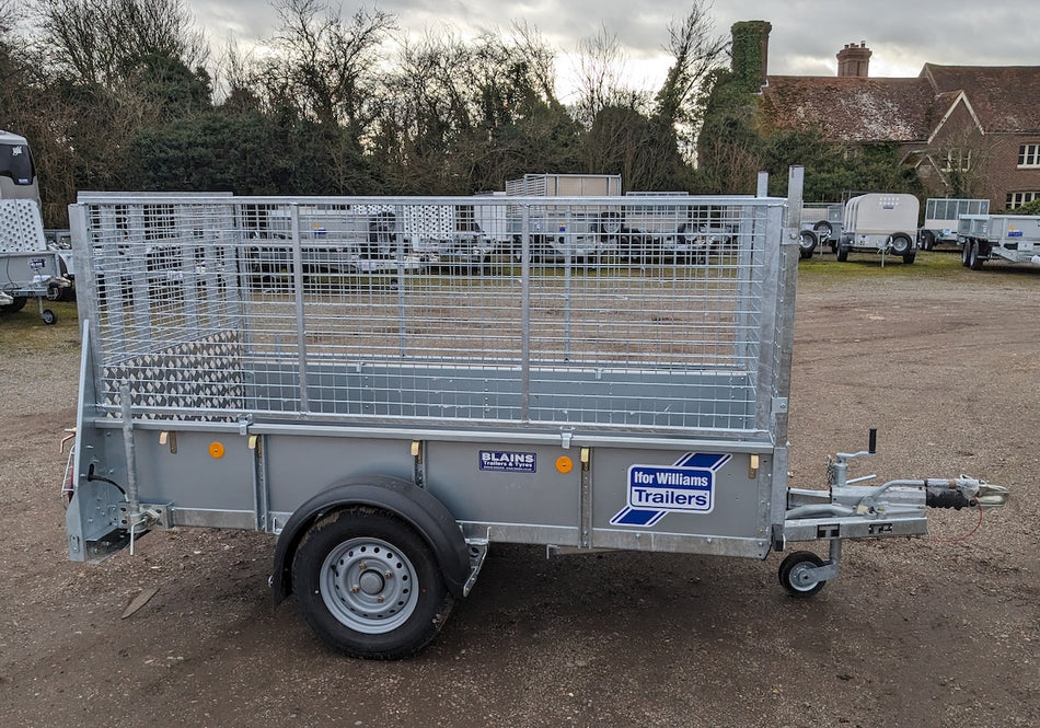 Gd84 Ifor Williams GD84 Single Axle with Mesh Side Kit – Blains Trailers & Tyres