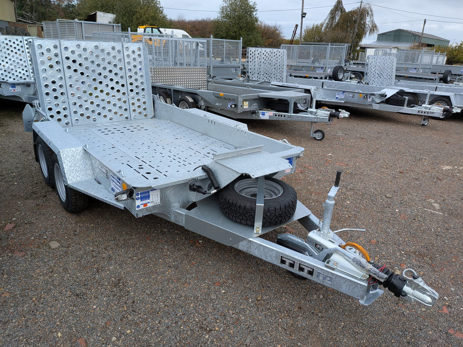 Ifor Williams GH1054BT Plant Trailer with Steel Floor