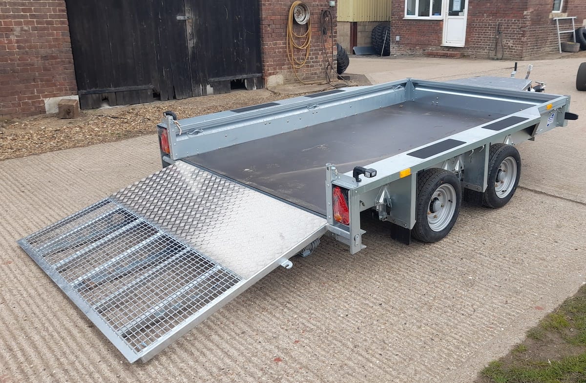 Iwt Ramp Ifor Williams GX106 Plant Trailer – Blains Trailers & Tyres