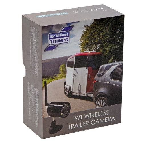 Wireless trailer camera and mounting base (UK Plug)