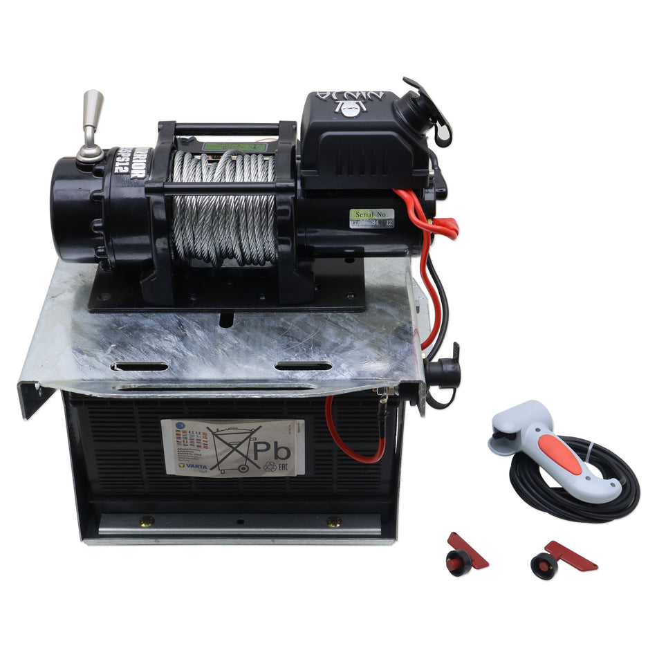 KX6155 - CT177 Winch, Battery & Bracket Kit