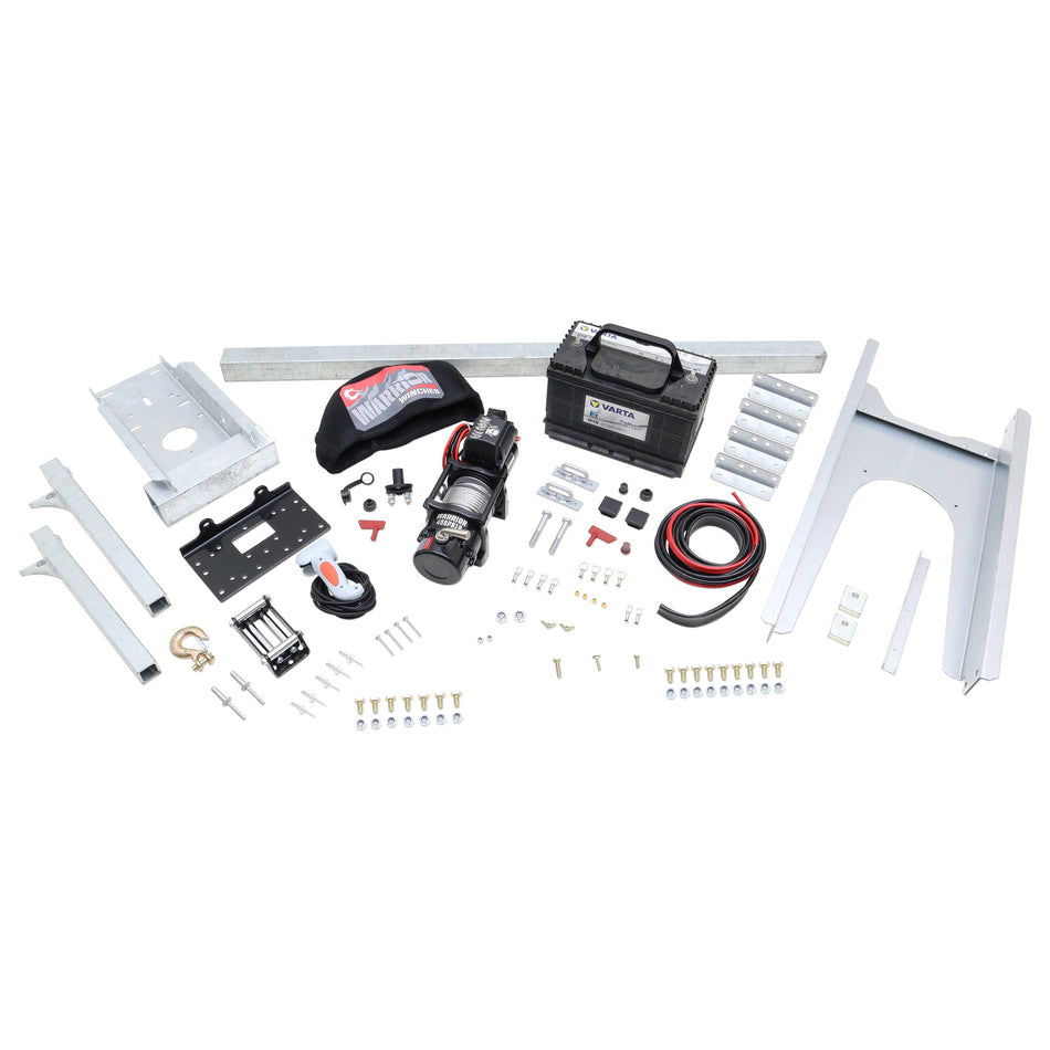 KX6218-21 - TB Tiltbed Winch, Bracket & Battery Kit