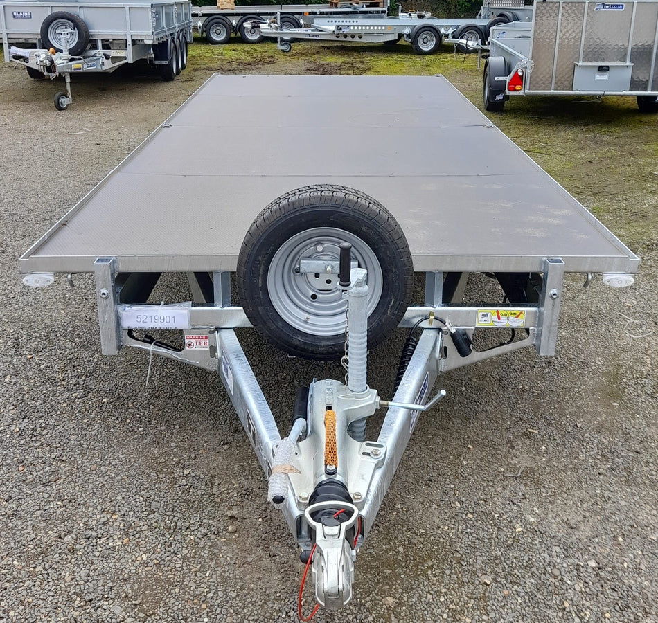 Ifor Williams LM166 Twin-Axle Flatbed Trailer