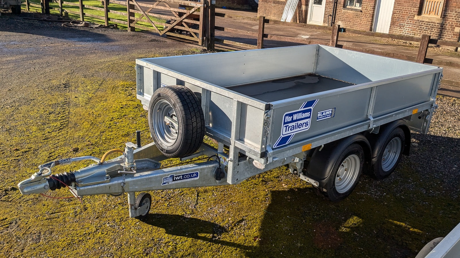 Ifor Williams LM85 Flatbed Trailer