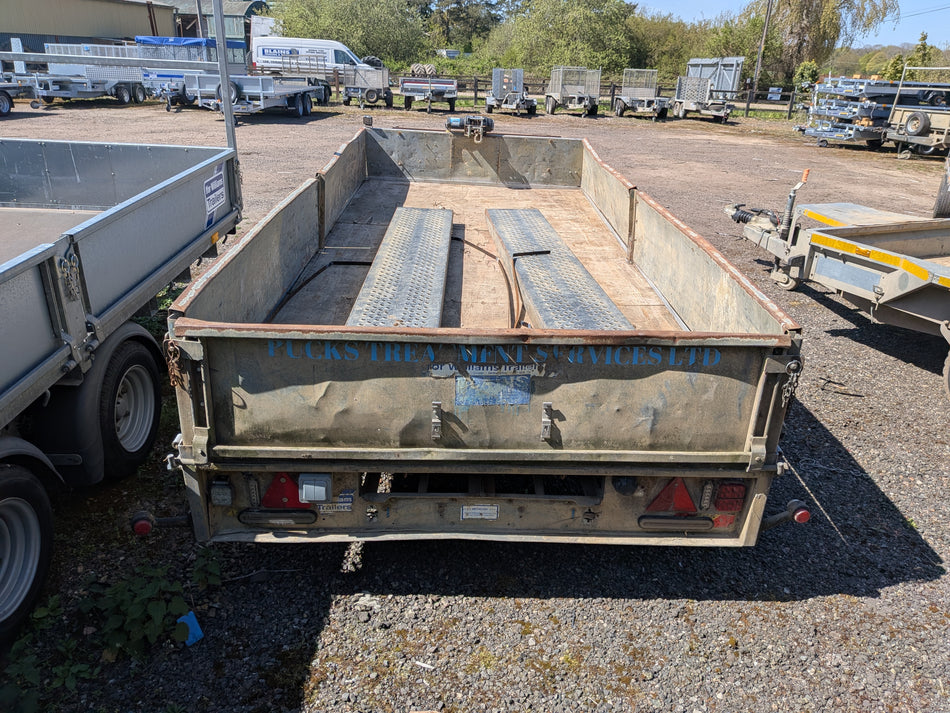2003 - Ifor Williams LM125 Flatbed Trailer (Sold as seen)